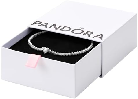 Amazon.com: PANDORA Sparkling Slider Tennis Bracelet - Features